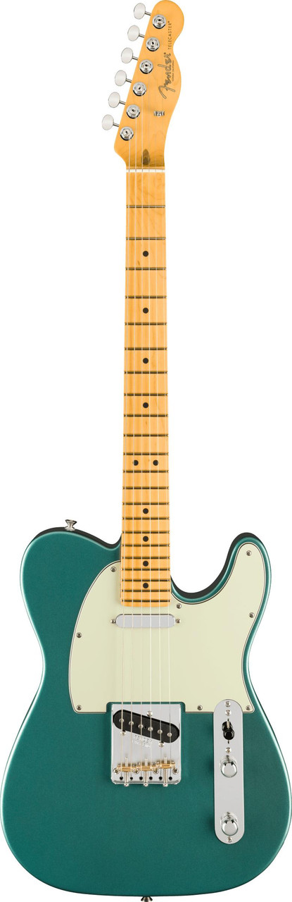 Fender American Professional Classic Telecaster in Faded Sherwood Green Metallic - Image 5