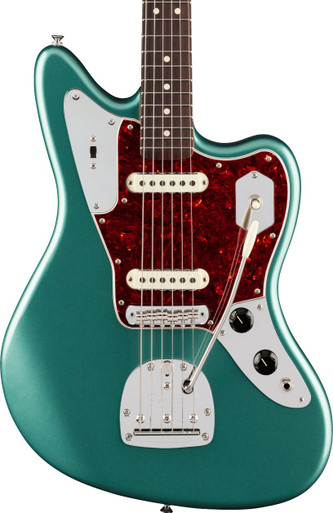 Fender American Professional Classic Jaguar in Faded Sherwood Green Metallic