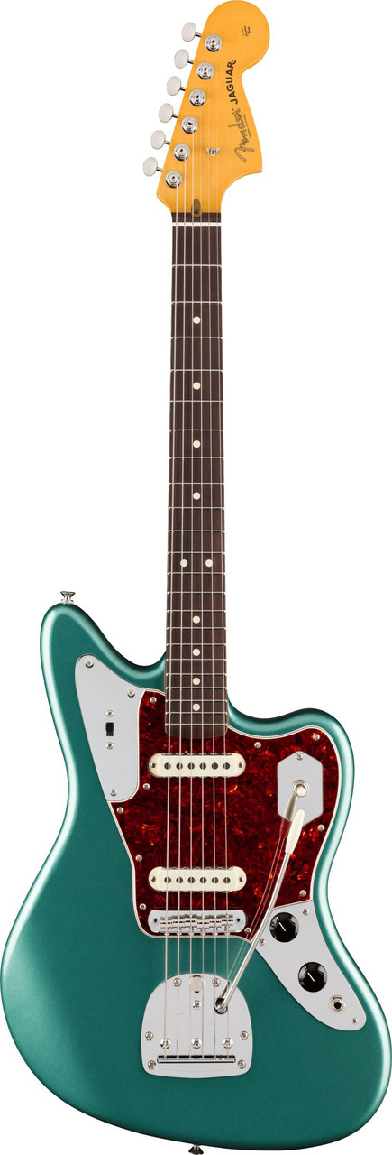 Fender American Professional Classic Jaguar in Faded Sherwood Green Metallic - Image 5