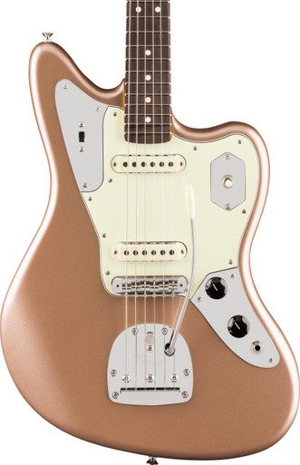 Fender American Professional Classic Jaguar in Faded Firemist Gold