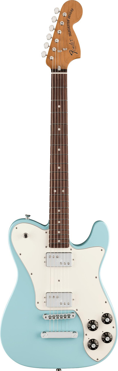 Fender Kingfish Delta Day Telecaster Deluxe in Daphne Blue - Image 5