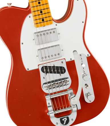 Fender Artist Signature Mike Campbell Telecaster in Red Dog Red, Maple Neck - Image 6