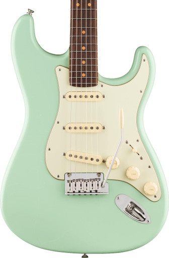 Fender American Ultra Luxe Vintage '60s Stratocaster in Surf Green - Image 1