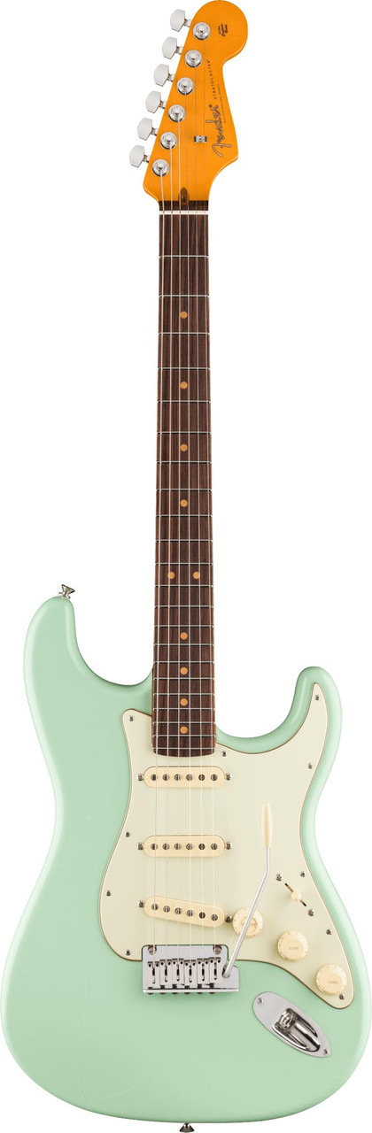 Fender American Ultra Luxe Vintage '60s Stratocaster in Surf Green - Image 5