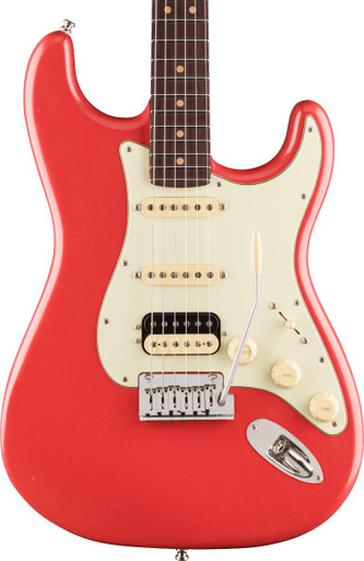 Fender American Ultra Luxe Vintage '60s Stratocaster HSS in Fiesta Red - Image 1