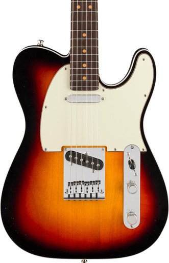 Fender American Ultra Luxe Vintage '60s Telecaster Custom in 3-Colour Sunburst - Image 1
