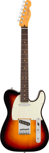 Fender American Ultra Luxe Vintage '60s Telecaster Custom in 3-Colour Sunburst - Image 6