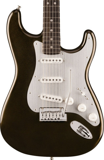 Fender American Ultra II Stratocaster Ebony Fingerboard in Texas Tea