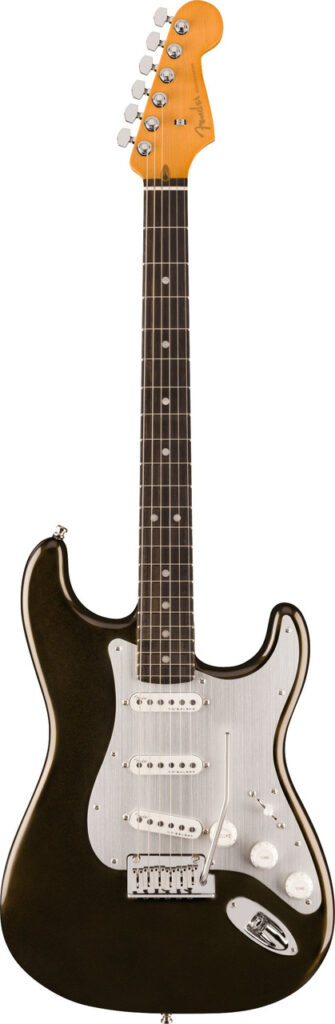 Fender American Ultra II Stratocaster Ebony Fingerboard in Texas Tea