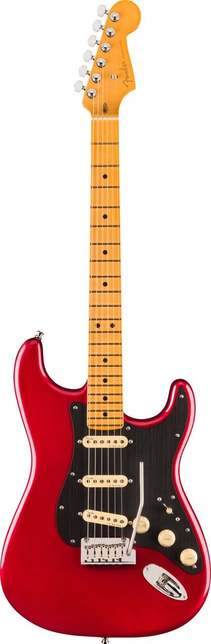 Fender American Ultra II Stratocaster Maple Fingerboard in Sinister Red - Image 5