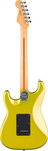 Fender American Ultra II HSS Stratocaster in Solar Flare, Ebony Fretboard - Image 6