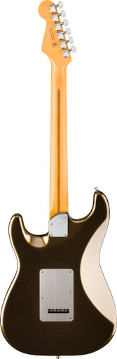 Fender American Ultra II Stratocaster HSS Ebony Fingerboard in Texas Tea - Image 6