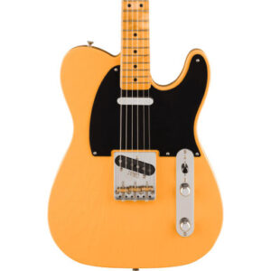 Fender 75th Anniversary Vintera Road Worn 1951 Telecaster Electric Guitar in Butterscotch Blonde