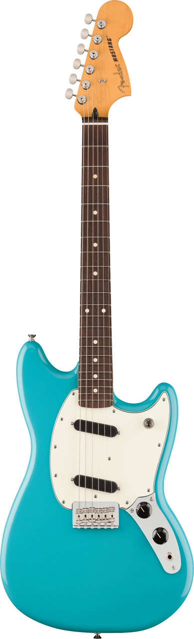 Fender Player II Mustang Rosewood Fingerboard Aquatone Blue - Image 5