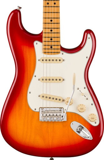 Fender Player II Stratocaster Maple Fingerboard Aged Cherry Burst - Image 1