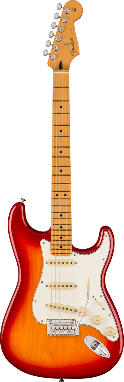 Fender Player II Stratocaster Maple Fingerboard Aged Cherry Burst - Image 5
