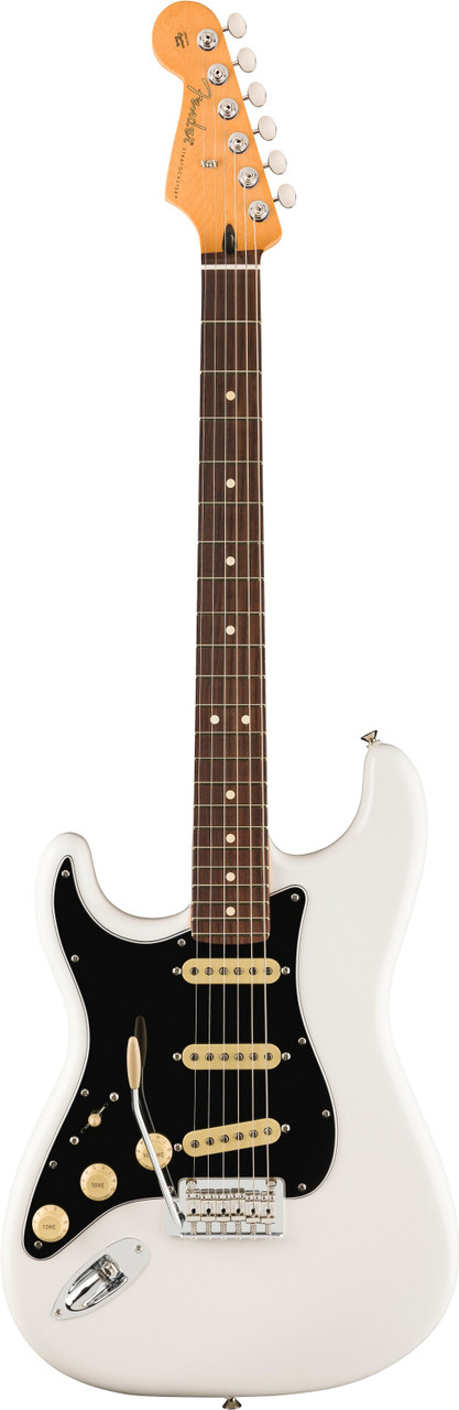 Fender Player II Stratocaster Left Handed Rosewood Fingerboard Polar White - Image 5