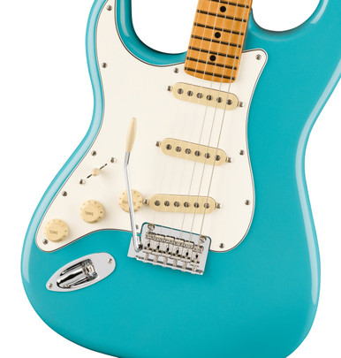 Fender Player II Stratocaster Left Handed Maple Fingerboard Aquatone Blue - Image 6