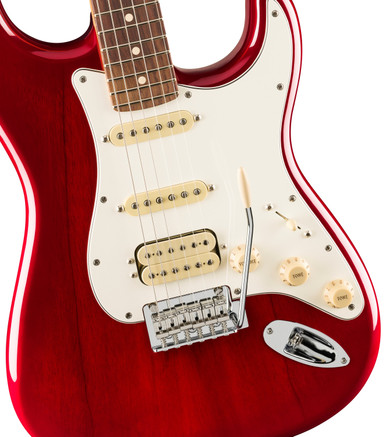 Fender Player II Stratocaster HSS Rosewood Fingerboard Transparent Cherry Burst - Image 6