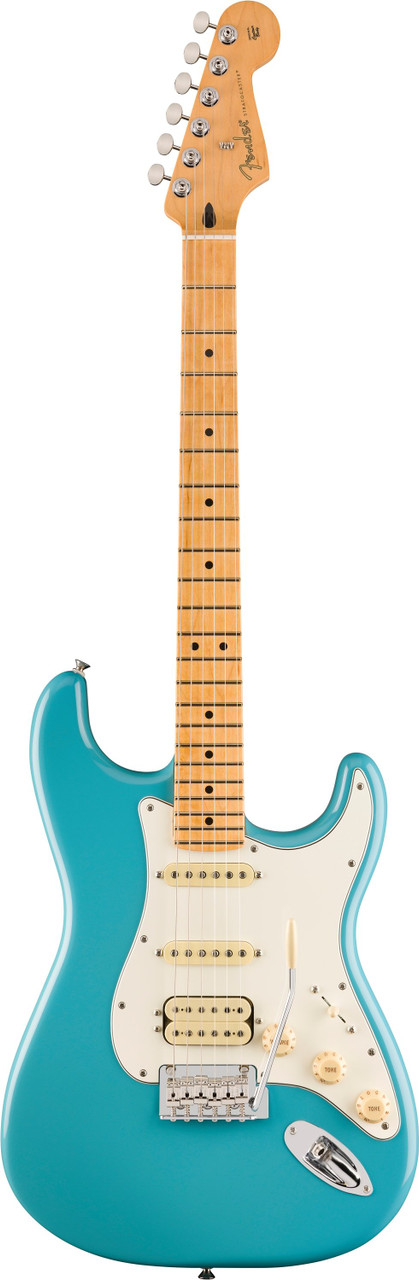 Fender Player II Stratocaster HSS Maple Fingerboard Aquatone Blue - Image 5