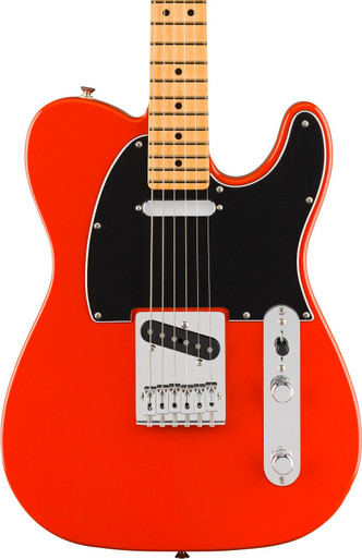 Fender Player II Telecaster Maple Fingerboard Coral Red