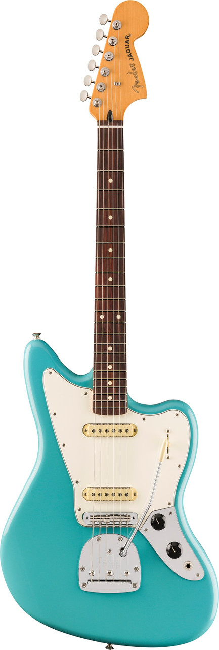 Fender Player II Jaguar Rosewood Fingerboard Aquatone Blue - Image 5