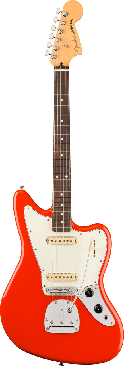 Fender Player II Jaguar Rosewood Fingerboard Coral Red - Image 5
