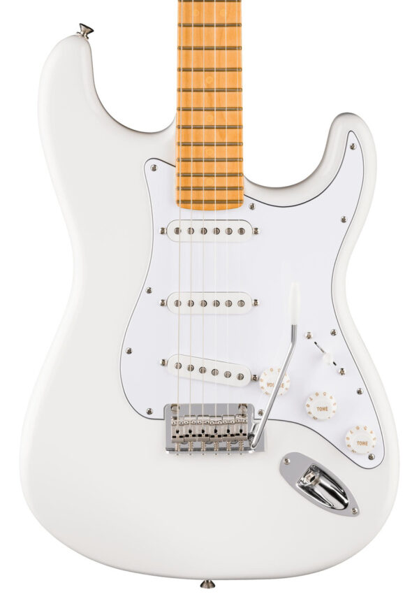 Fender Limited Edition Player II Stratocaster in Polar White, Matching Headcap - Image 2