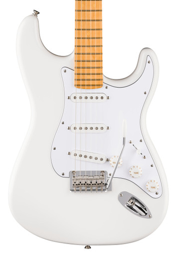 Fender Limited Edition Player II Stratocaster in Polar White, Matching Headcap