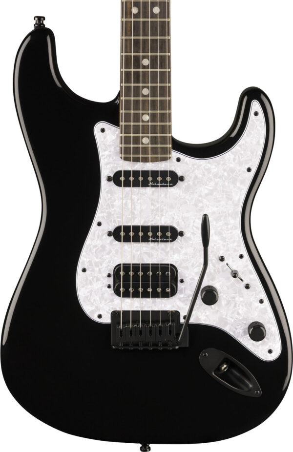 Fender Limited Edition Player Fusion Stratocaster HSS Electric Guitar in Black
