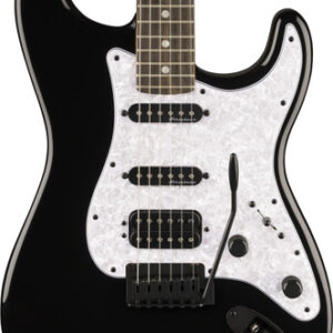 Fender Limited Edition Player Fusion Stratocaster HSS Electric Guitar in Black