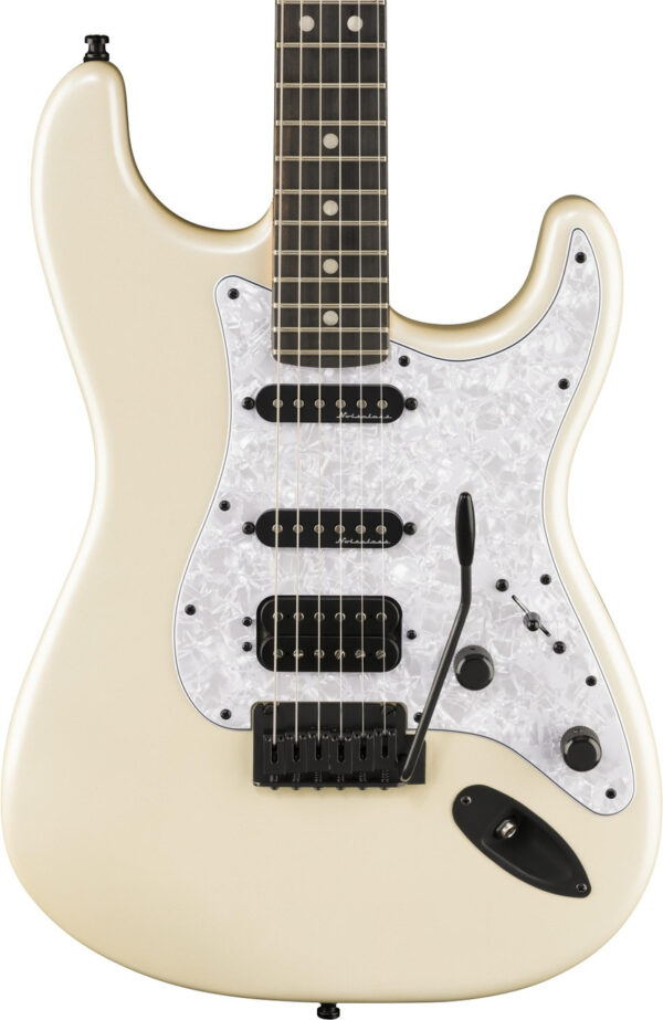 Fender Limited Edition Player Fusion Stratocaster HSS Electric Guitar in Olympic Pearl