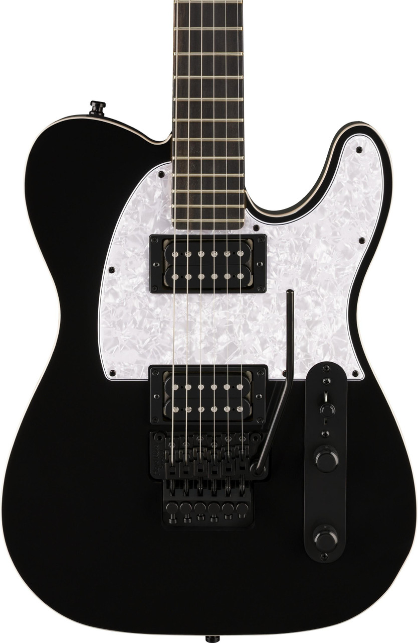 Fender Limited Edition Player Fusion Telecaster HH Floyd Rose Electric Guitar in Black