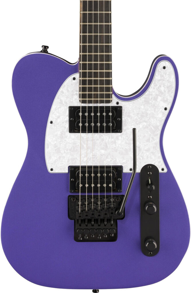 Fender Limited Edition Player Fusion Telecaster HH Floyd Rose Electric Guitar in Aura Metallic
