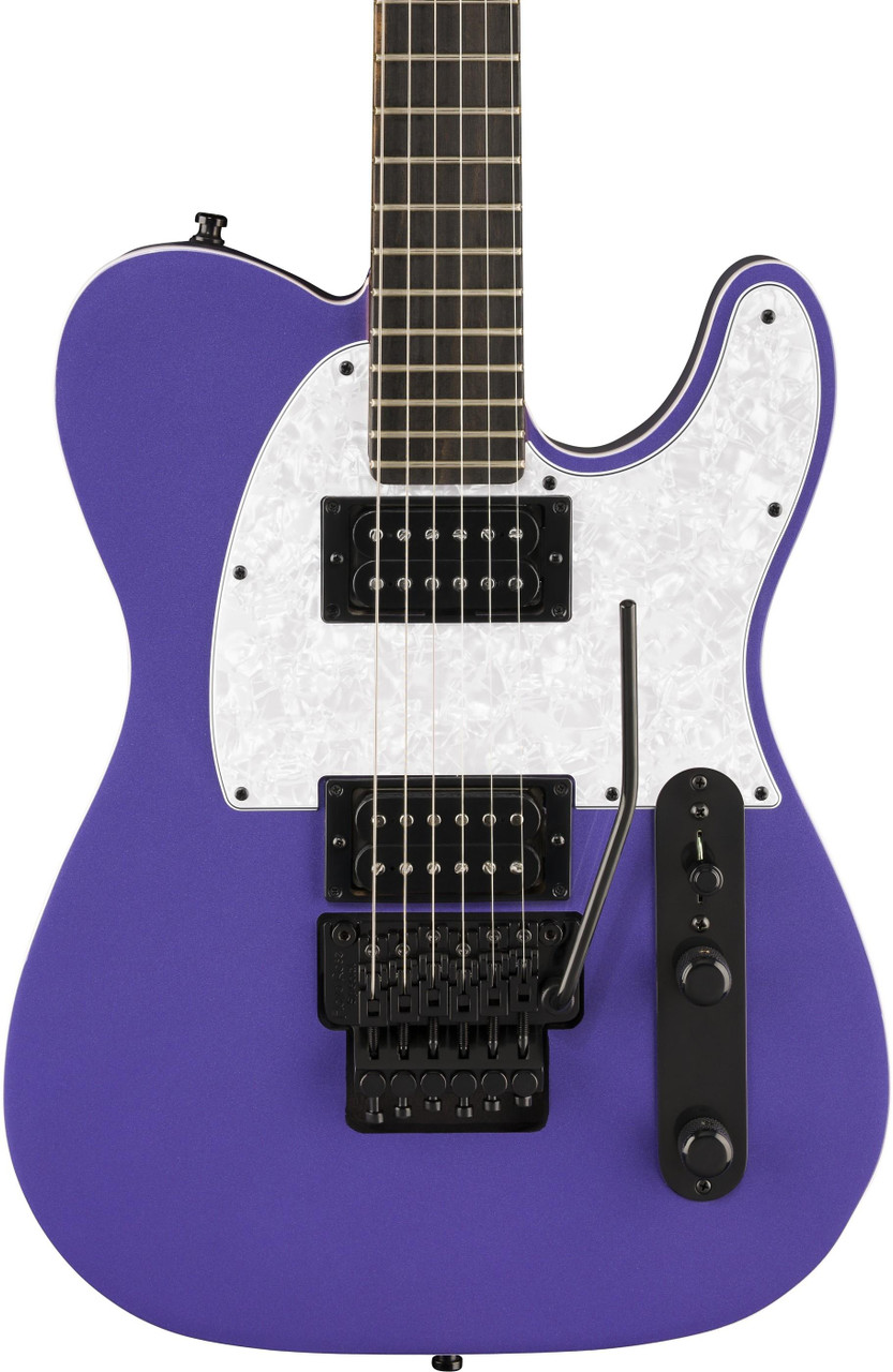 Fender Limited Edition Player Fusion Telecaster HH Floyd Rose Electric Guitar in Aura Metallic