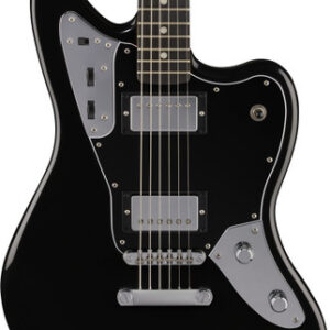 Fender Limited Edition Player Fusion Jaguar Baritone Electric Guitar in Black