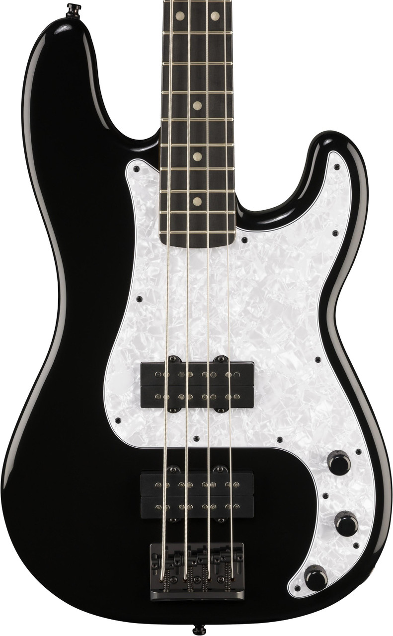 Fender Limited Edition Player Fusion Precision Bass HH in Black - Image 2