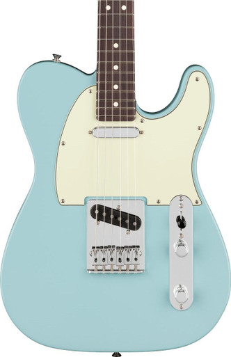 Fender 75th Anniversary Player II Telecaster Electric Guitar in Daphne Blue