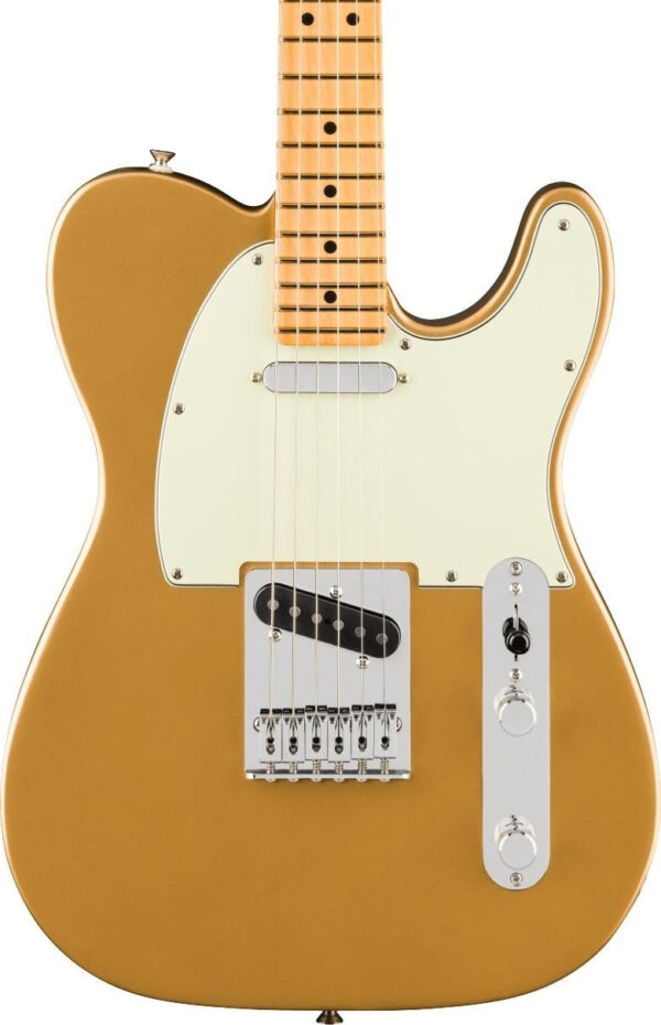Fender 75th Anniversary Player II Telecaster Electric Guitar in Aztec Gold