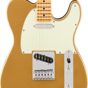 Fender 75th Anniversary Player II Telecaster Electric Guitar in Aztec Gold