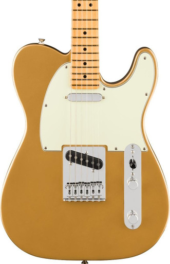 Fender 75th Anniversary Player II Telecaster Electric Guitar in Aztec Gold
