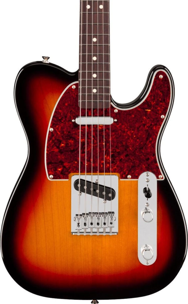 Fender 75th Anniversary Player II Baritone Telecaster Electric Guitar in 3-Colour Sunburst