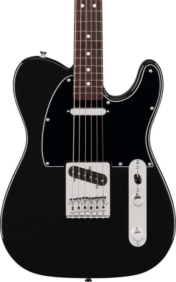 Fender 75th Anniversary Player II Baritone Telecaster Electric Guitar in Black