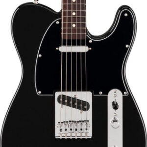 Fender 75th Anniversary Player II Baritone Telecaster Electric Guitar in Black