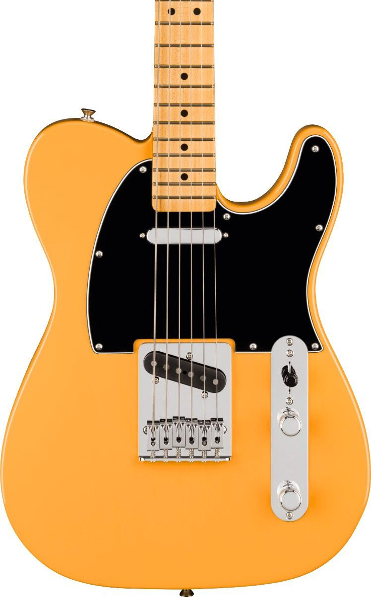 Fender 75th Anniversary Player II Baritone Telecaster Electric Guitar in Butterscotch Blonde