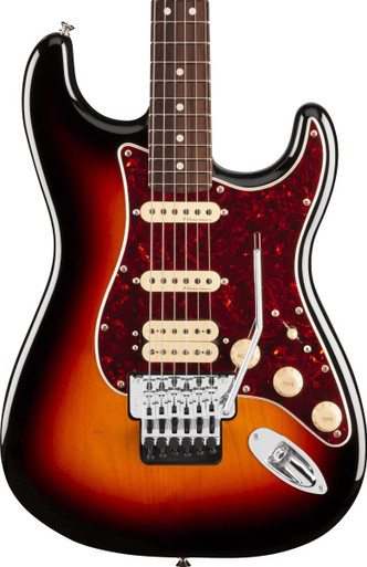 Fender Player II Modified Stratocaster HSS Floyd Rose in Three Tone Sunburst
