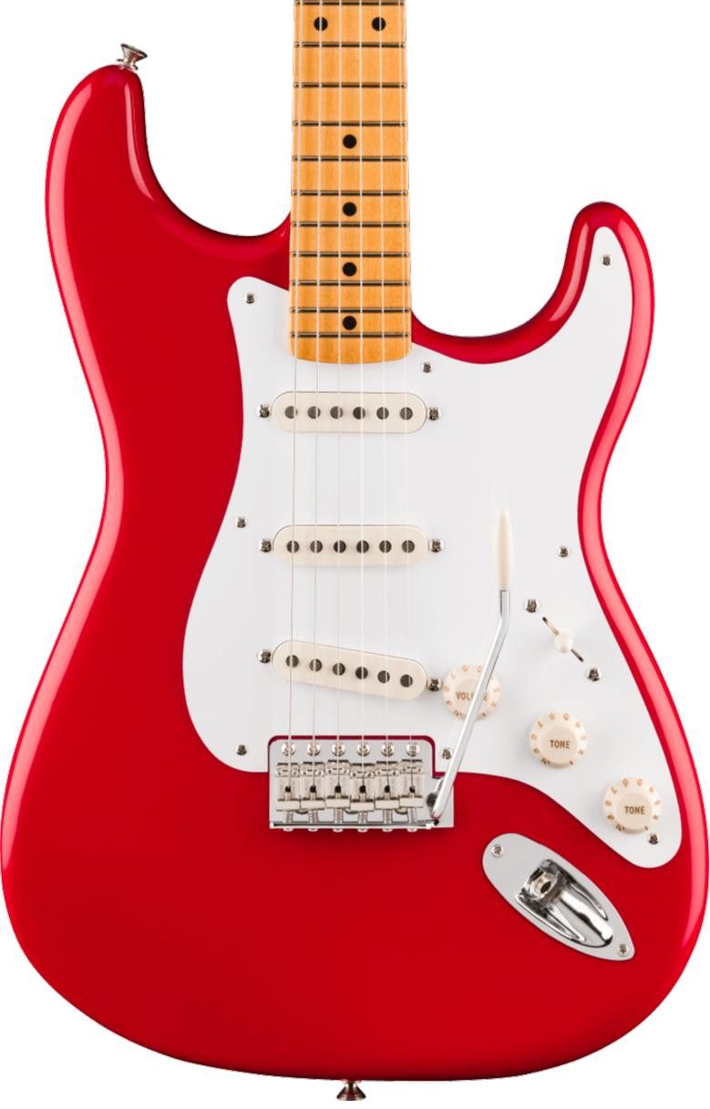 Fender Vintera III Late '50s Stratocaster Electric Guitar in Dakota Red
