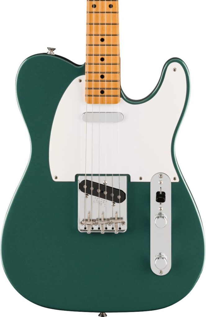 Fender Vintera III Late '50s Telecaster Electric Guitar in Sherwood Green Metallic