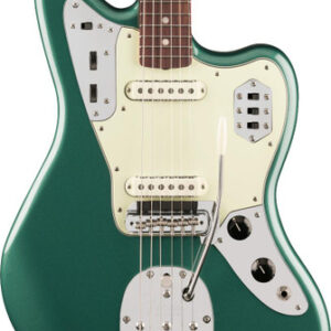 Fender Vintera III Mid '60s Jaguar Electric Guitar in Sherwood Green Metallic