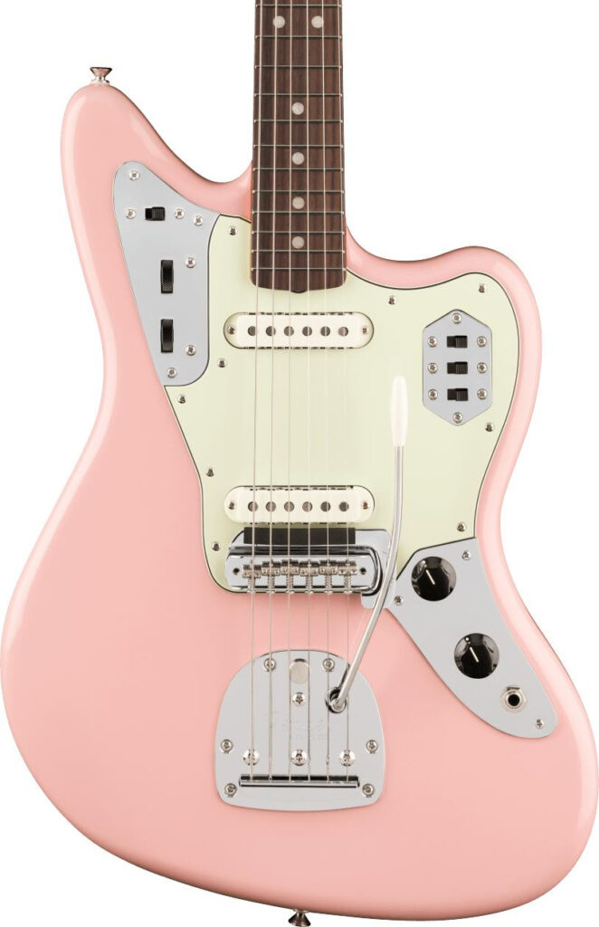 Fender Vintera III Mid '60s Jaguar Electric Guitar in Shell Pink